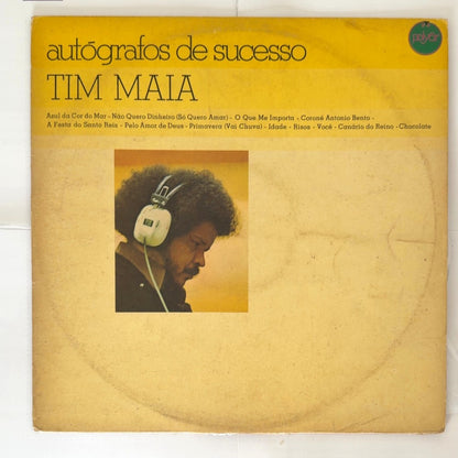 Tim Maia — Autógrafos De Sucesso (LP Vinyl Record, used)