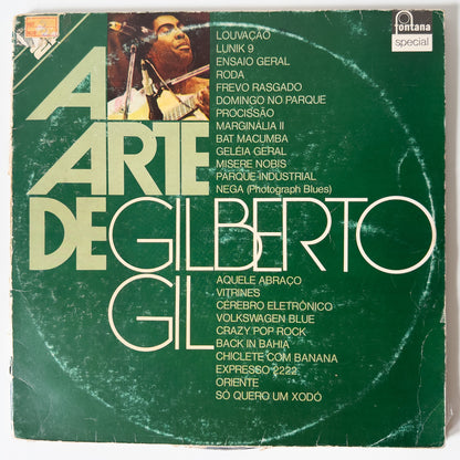 Gilberto Gil — A Arte De Gilberto Gil (LP Vinyl Record, used)