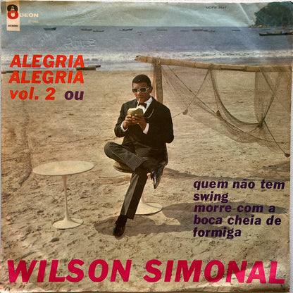 Wilson Simonal — Alegria Alegria Vol. 2 (LP Vinyl Record, used)