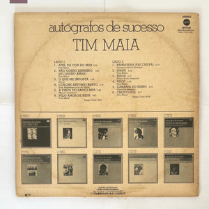 Tim Maia — Autógrafos De Sucesso (LP Vinyl Record, used)