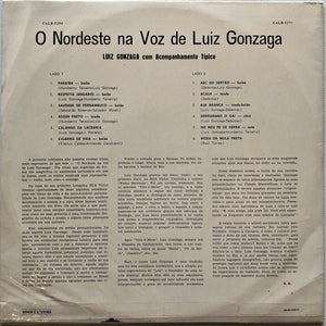 Luiz Gonzaga — O Nordeste Na Voz De Luiz Gonzaga (LP Vinyl Record, used)