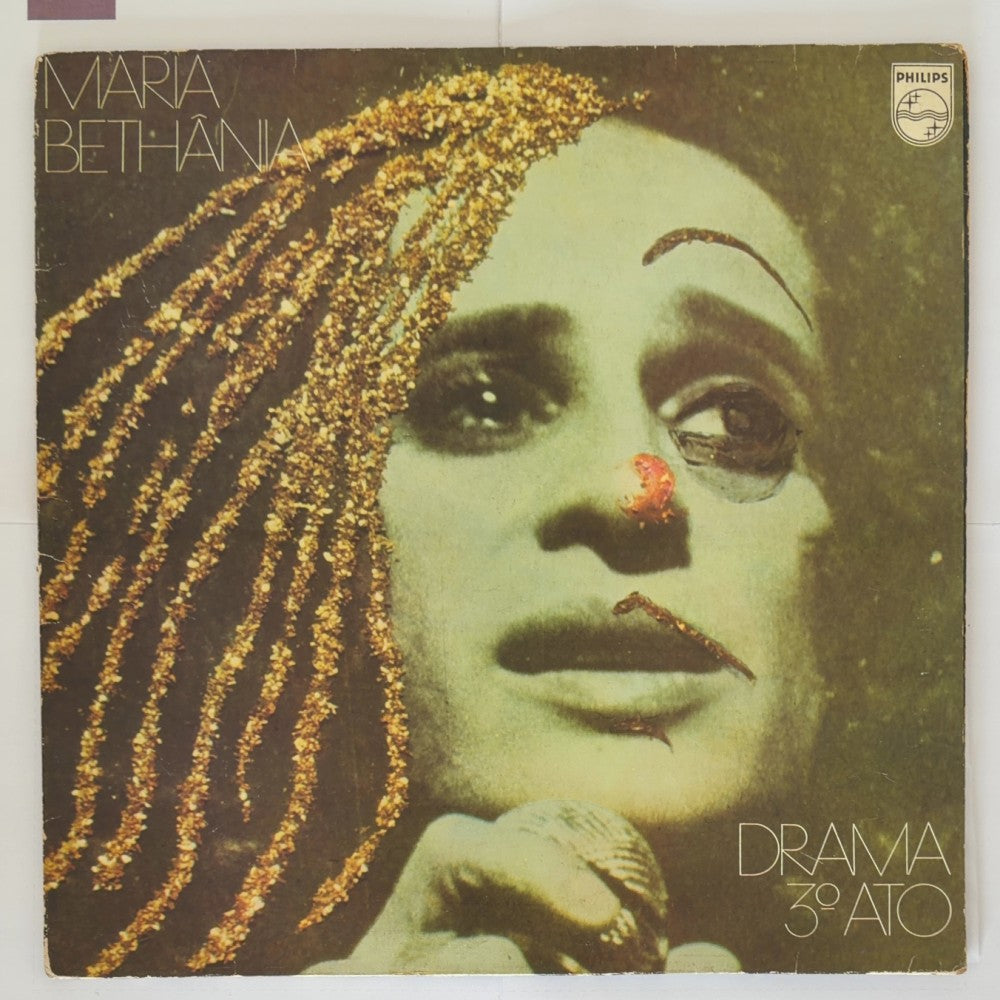 Maria Bethânia — Drama 3º Ato "Luz Da Noite" (LP Vinyl Record, used)