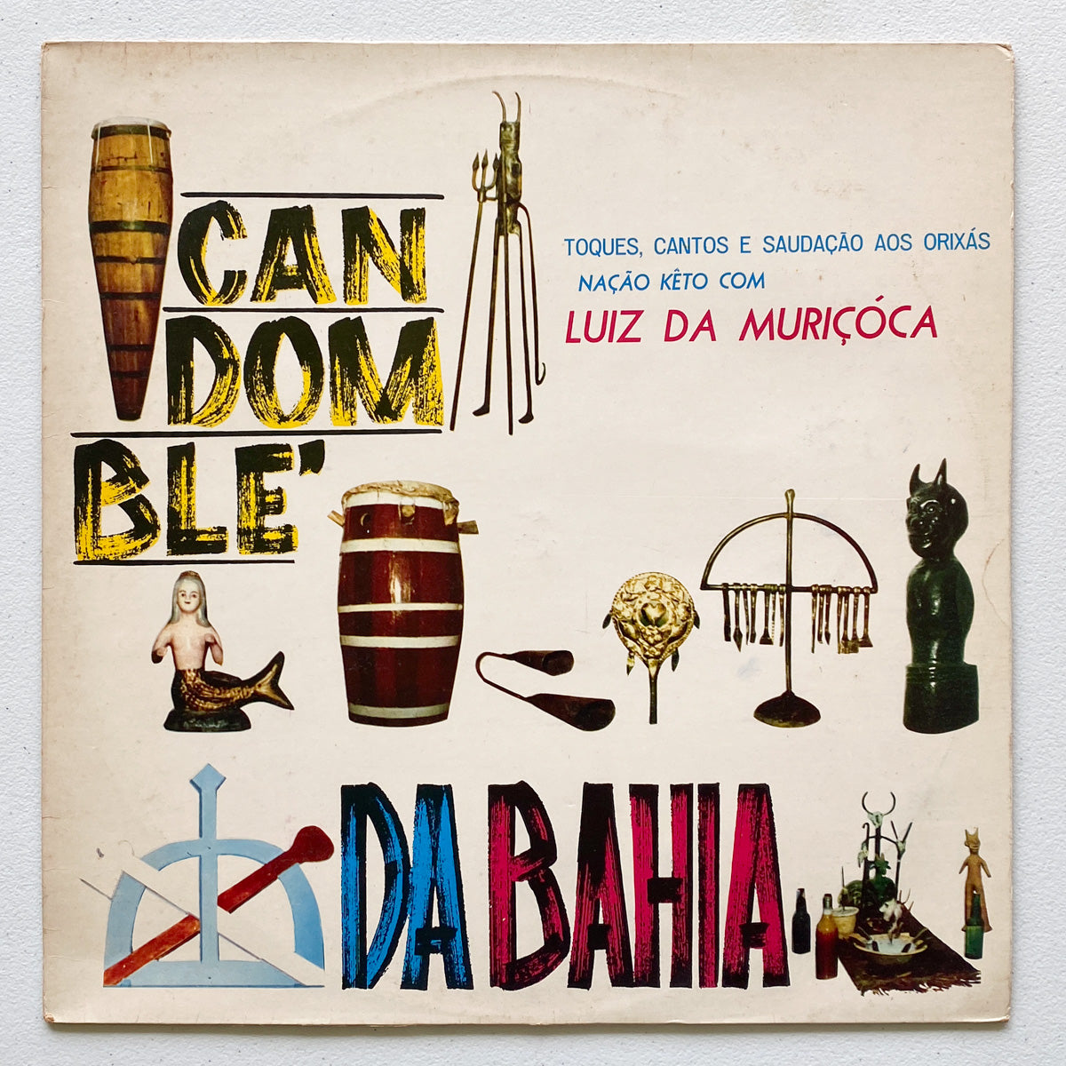 Luiz Da Muriçóca — Candomblé Da Bahia (LP Vinyl Record, used)