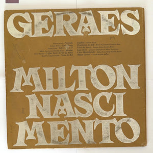 Milton Nascimento — Geraes (LP Vinyl Record, used)