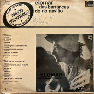 Elomar — ... Das Barrancas Do Rio Gavião (LP Vinyl Record, used)