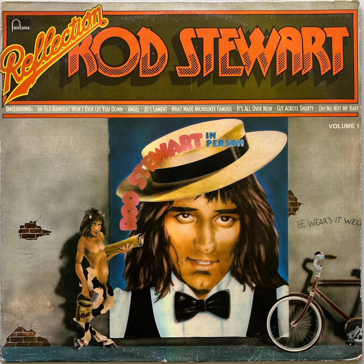 Rod Stewart — Reflection - Vol. 1 (LP Vinyl Record, used)