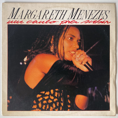 Margareth Menezes — Um Canto Pra Subir (LP Vinyl Record, used)