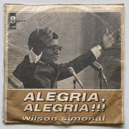 Wilson Simonal — Alegria, Alegria !!! (LP Vinyl Record, used)