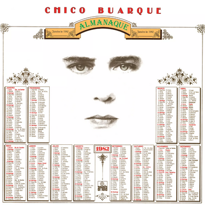 Chico Buarque — Almanaque (LP Vinyl Record, sealed, imported)