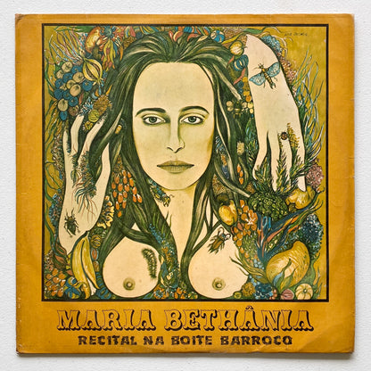 Maria Bethânia — Recital Na Boite Barroco (LP Vinyl Record, used)