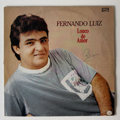 Fernando Luiz — Louco De Amor (LP Vinyl Record, used)