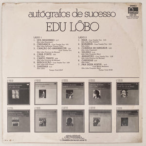 Edu Lobo — Autógrafos De Sucesso (LP Vinyl Record, used)