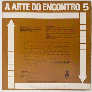 Chico Buarque e Vinicius De Moraes — A Arte Do Encontro 5 (LP Vinyl Record, used)
