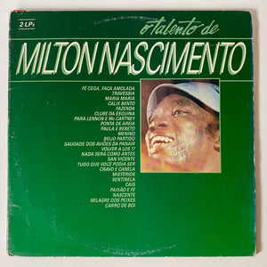 Milton Nascimento — O Talento De Milton Nascimento (LP Vinyl Record, used)