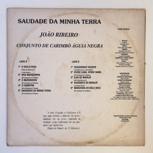 Conjunto De Carimbó Águia Negra — Saudade Da Minha Terra (LP Vinyl Record, used)