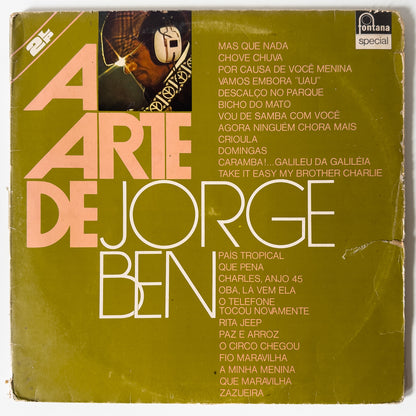Jorge Ben — A Arte De Jorge Ben (LP Vinyl Record, used)