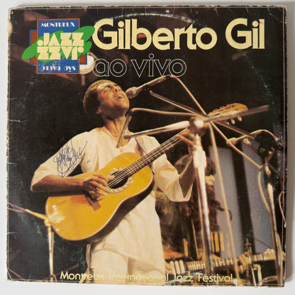 Gilberto Gil — Ao Vivo (LP Vinyl Record, used)