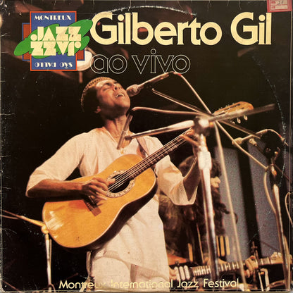 Gilberto Gil — Ao Vivo (LP Vinyl Record, used)