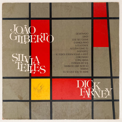 João Gilberto,Sylvia Telles e Dick Farney — João Gilberto, Sylvia Telles & Dick Farney (LP Vinyl Record, used)