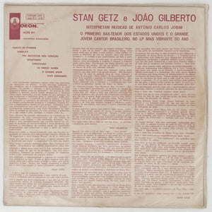 Stan Getz,João Gilberto e Antonio Carlos Jobim — Getz / Gilberto (LP Vinyl Record, used)