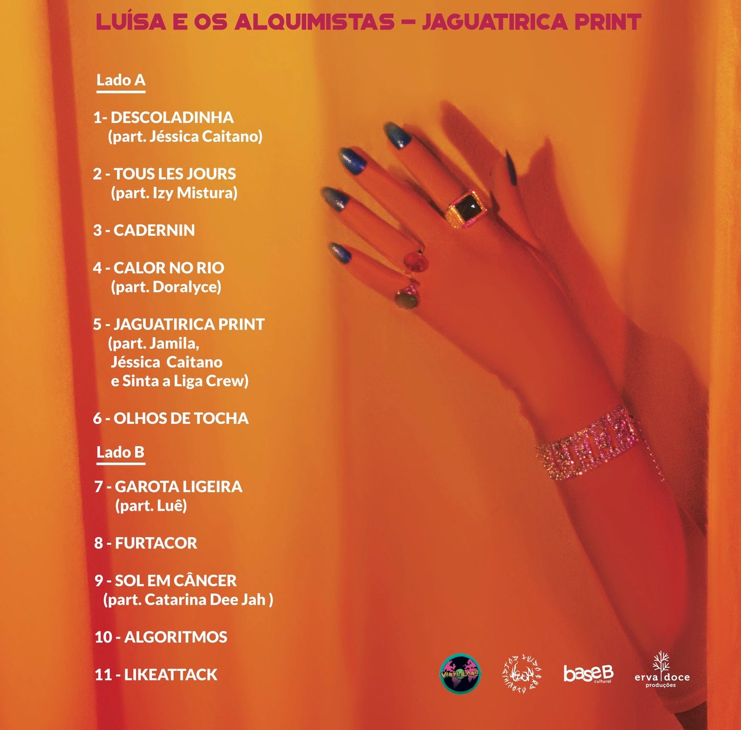 Luísa E Os Alquimistas - Jaguatirica Print  ビニールレコード