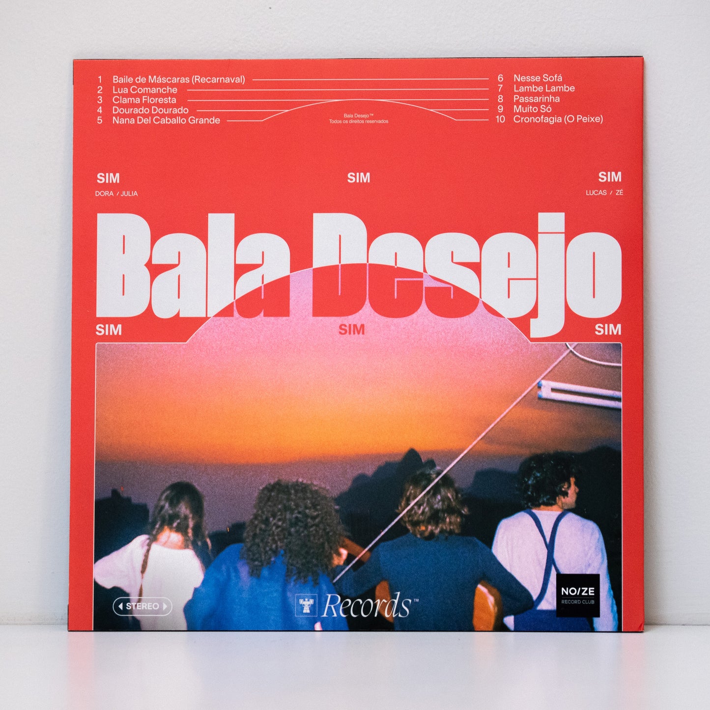 Bala Desejo - Sim Sim Sim ビニールレコード